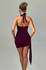 Adella Mini Dress - Cherry Lacquer Dress Babyboo Fashion Premium Exclusive Design