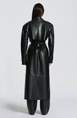 Bridget Trench Coat - Black Jacket Babyboo Fashion Premium Exclusive Design