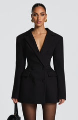 Elvira Mini Dress - Black Dress Babyboo Fashion Premium Exclusive Design