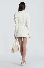 Elvira Mini Dress - Ivory Dress Babyboo Fashion Premium Exclusive Design