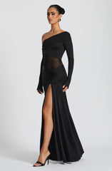 Ettalie Maxi Dress - Black Dress Babyboo Fashion Premium Exclusive Design