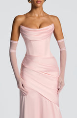 Kensington Maxi Dress - Blush Dress Babyboo Fashion Premium Exclusive Design