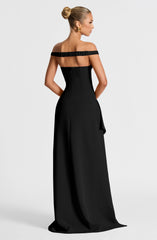 Khalesia Maxi Dress - Black Dress Babyboo Fashion Premium Exclusive Design