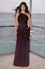 Marianne Maxi Dress - Plum Dress Babyboo Fashion Premium Exclusive Design