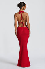 Nerida Top - Red Tops Babyboo Fashion Premium Exclusive Design