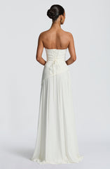 Patricia Maxi Dress - Ivory Dress Babyboo Fashion Premium Exclusive Design