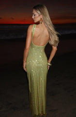 Petra maxi Dress - Olive Dress Babyboo Fashion Premium Exclusive Design