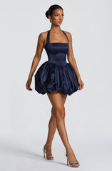 Prudence Mini Dress - Navy Dress Babyboo Fashion Premium Exclusive Design