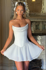 Reagan Skort - Ivory Skorts Babyboo Fashion Premium Exclusive Design