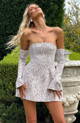 Salone Mini Dress - Ivory Dress Babyboo Fashion Premium Exclusive Design