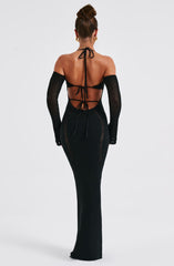 Samariah Maxi Dress - Black Dress Babyboo Fashion Premium Exclusive Design