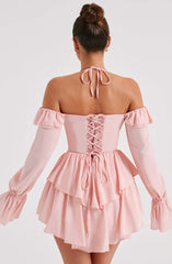 Savanna Playsuit - Pink Playsuit Babyboo Fashion Premium Exclusive Design