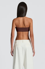 Simi Top - Plum Brown Tops Babyboo Fashion Premium Exclusive Design