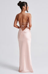 Sinead Maxi Dress - Peach Dress Babyboo Fashion Premium Exclusive Design