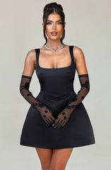 Sofie Mini Dress - Black Dress Babyboo Fashion Premium Exclusive Design