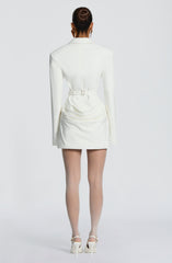 Susie Mini Dress - Ivory Dress Babyboo Fashion Premium Exclusive Design