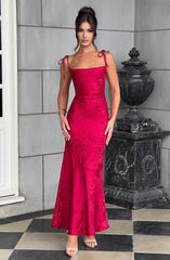 Whitney Maxi Dress - Red Dress Babyboo Fashion Premium Exclusive Design