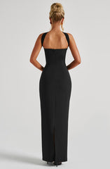 Yulia Maxi Dress - Black Dress Babyboo Fashion Premium Exclusive Design