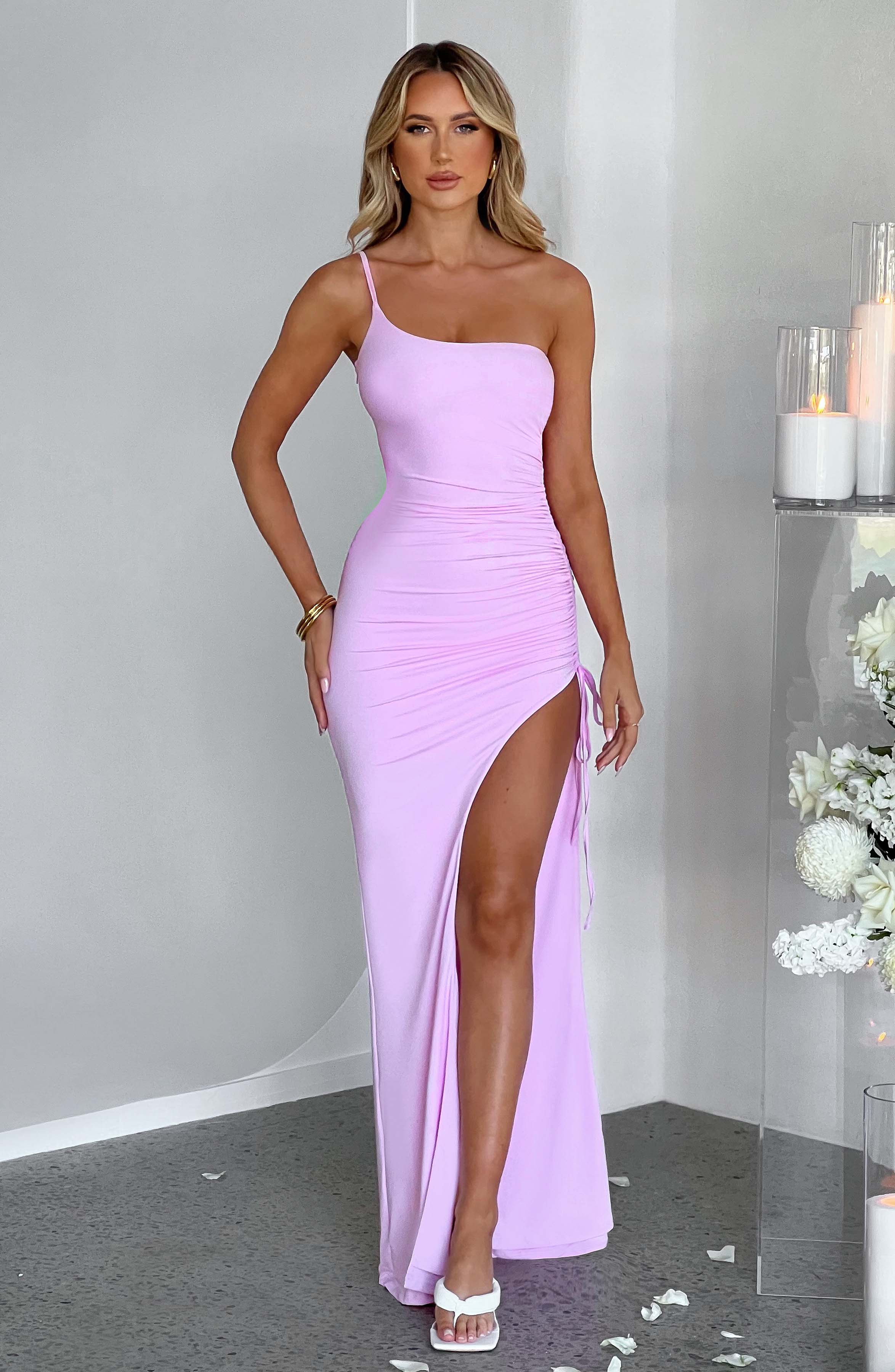 Zuri Maxi Dress - Pink Dress XS Babyboo Fashion Premium Exclusive Design