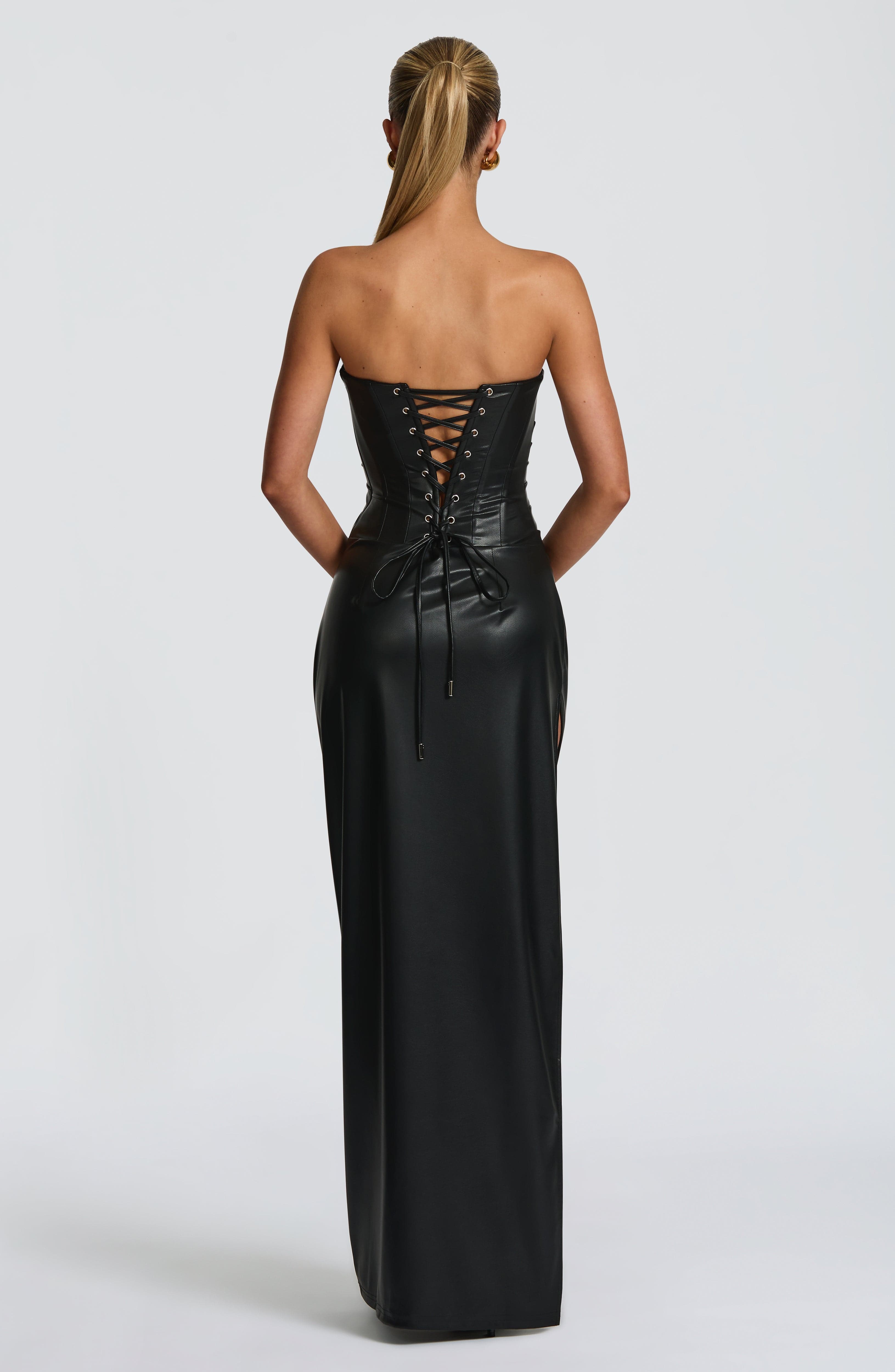 Alba Maxi Dress - Black Dress Babyboo Fashion Premium Exclusive Design