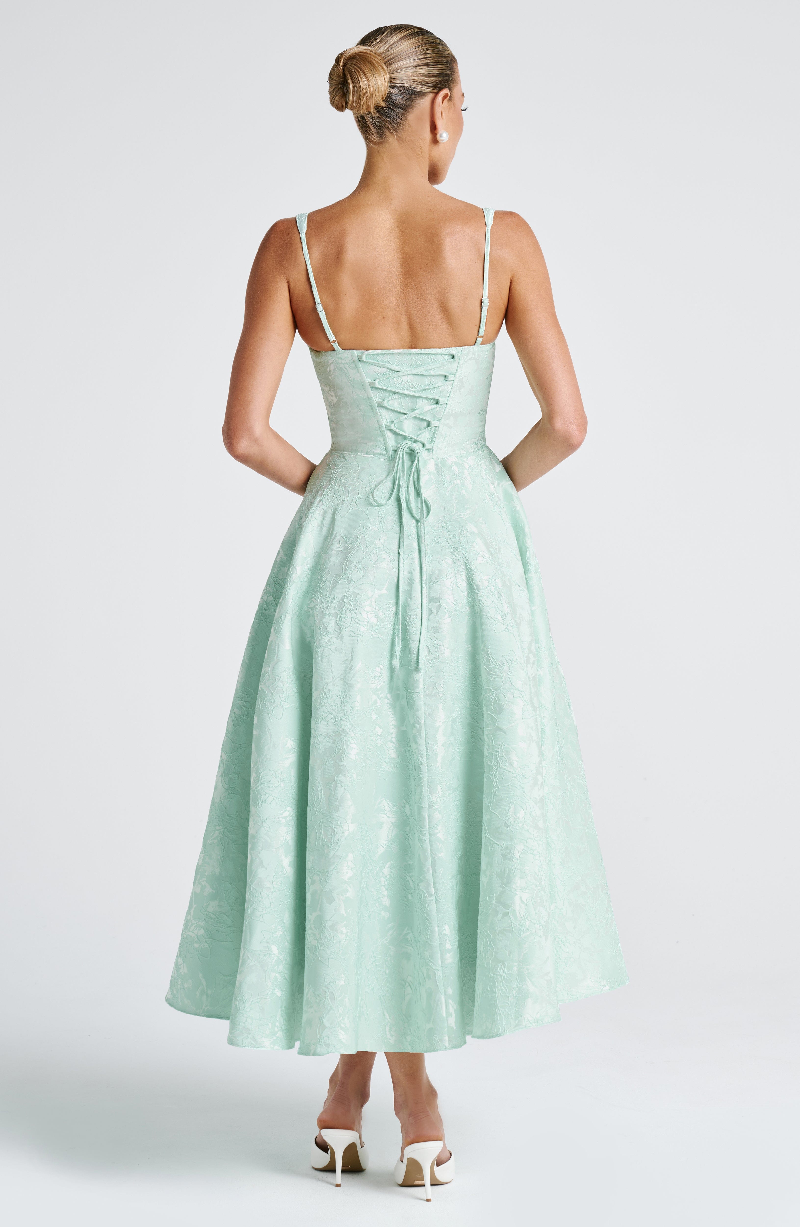 Amity Midi Dress - Mint Dress Babyboo Fashion Premium Exclusive Design