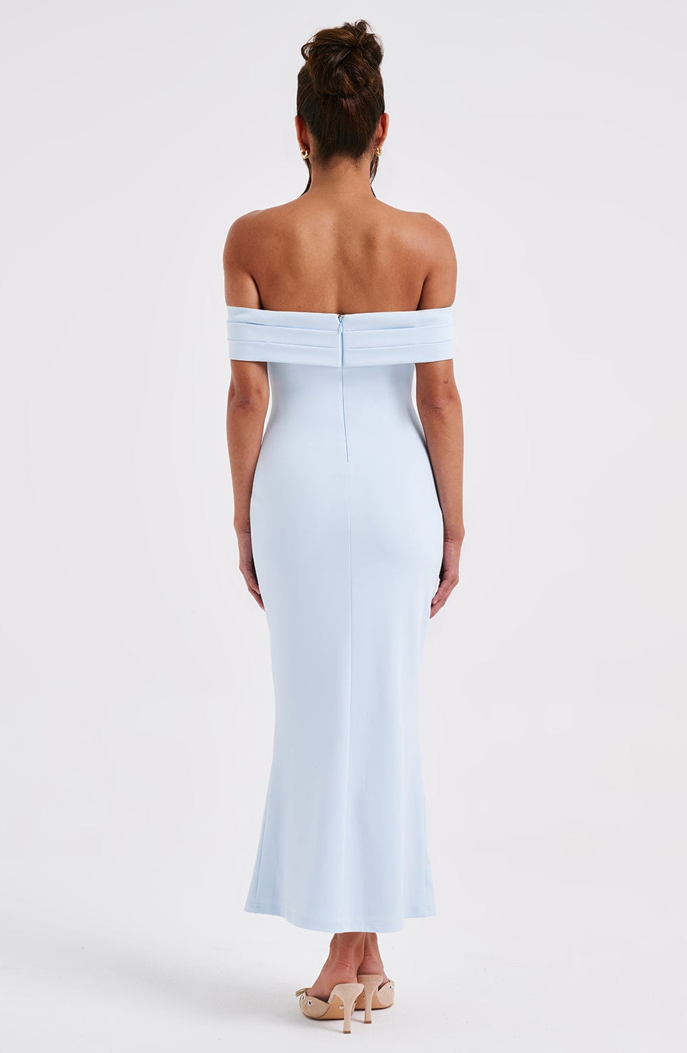 Bex Midi Dress - Blue Dress Babyboo Fashion Premium Exclusive Design