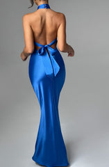 Dimitra Maxi Dress - Blue Dress Babyboo Fashion Premium Exclusive Design