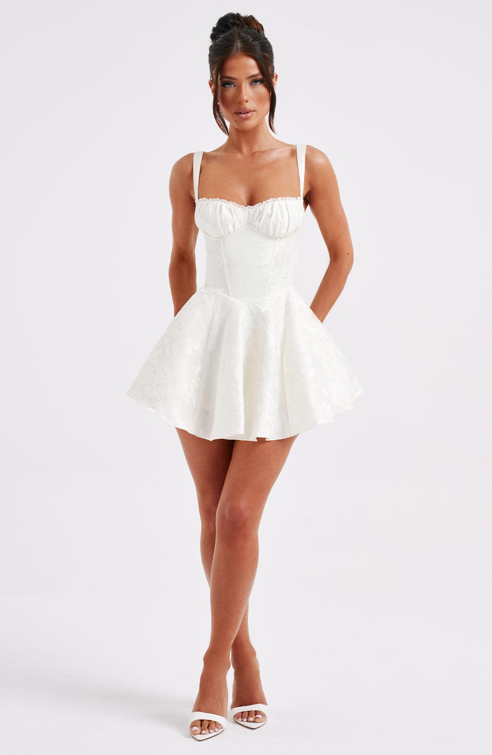Emelie Playsuit - Ivory Playsuit Babyboo Fashion Premium Exclusive Design