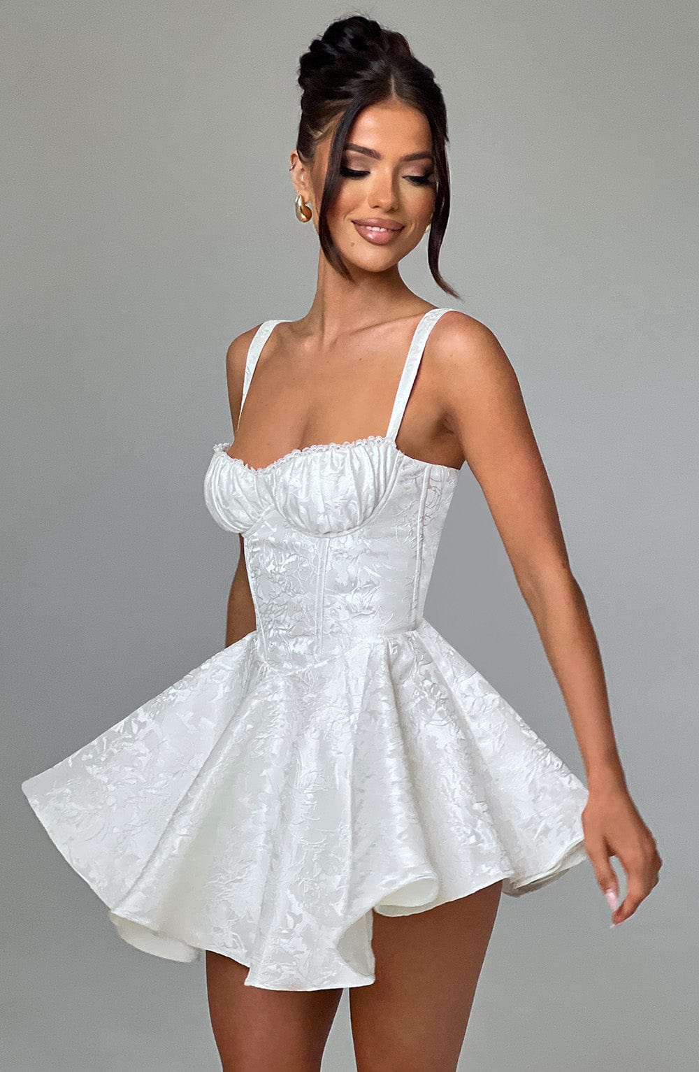Emelie Playsuit - Ivory Playsuit Babyboo Fashion Premium Exclusive Design