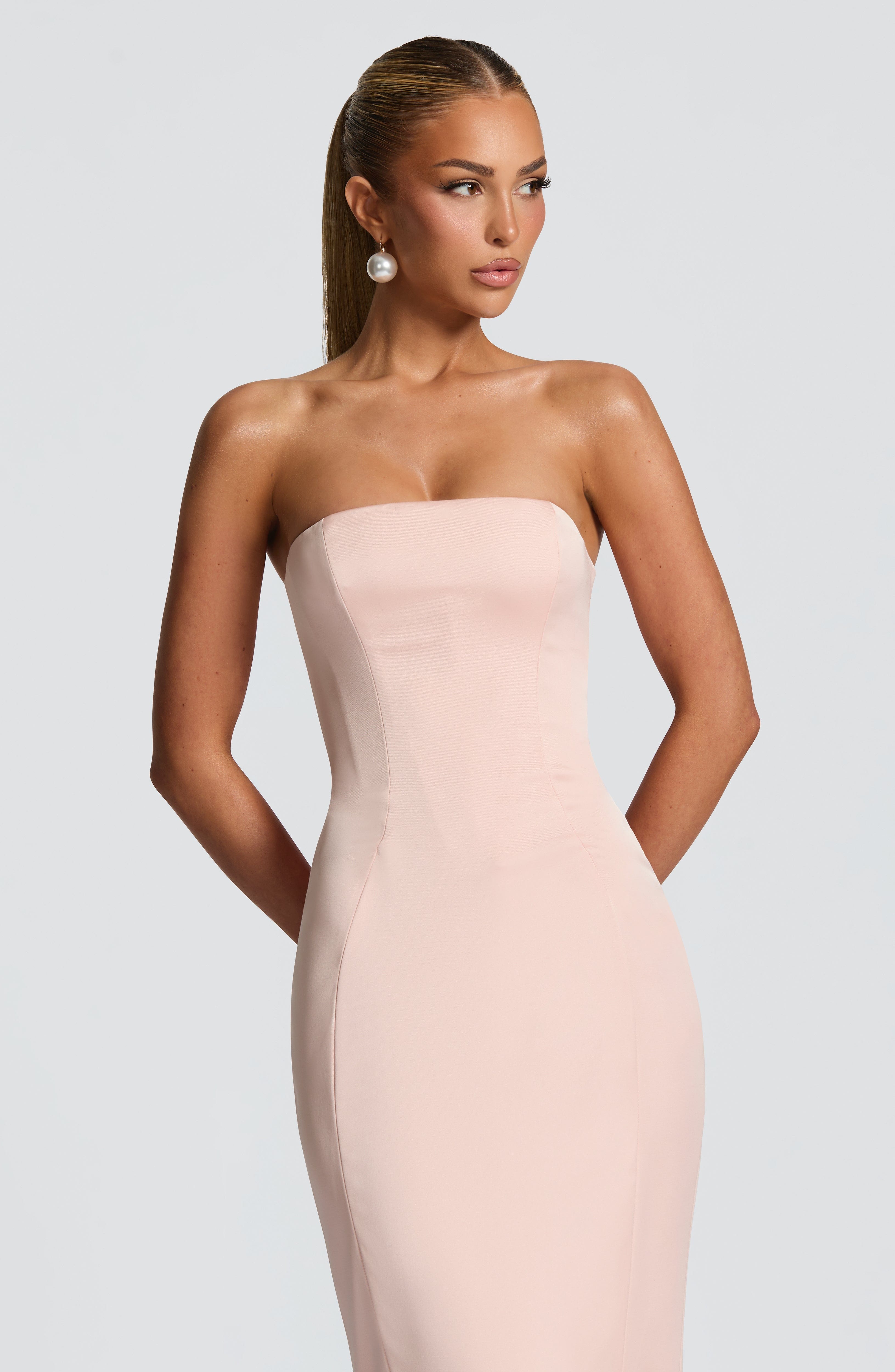 Emryn Gown - Blush Dress Babyboo Fashion Premium Exclusive Design