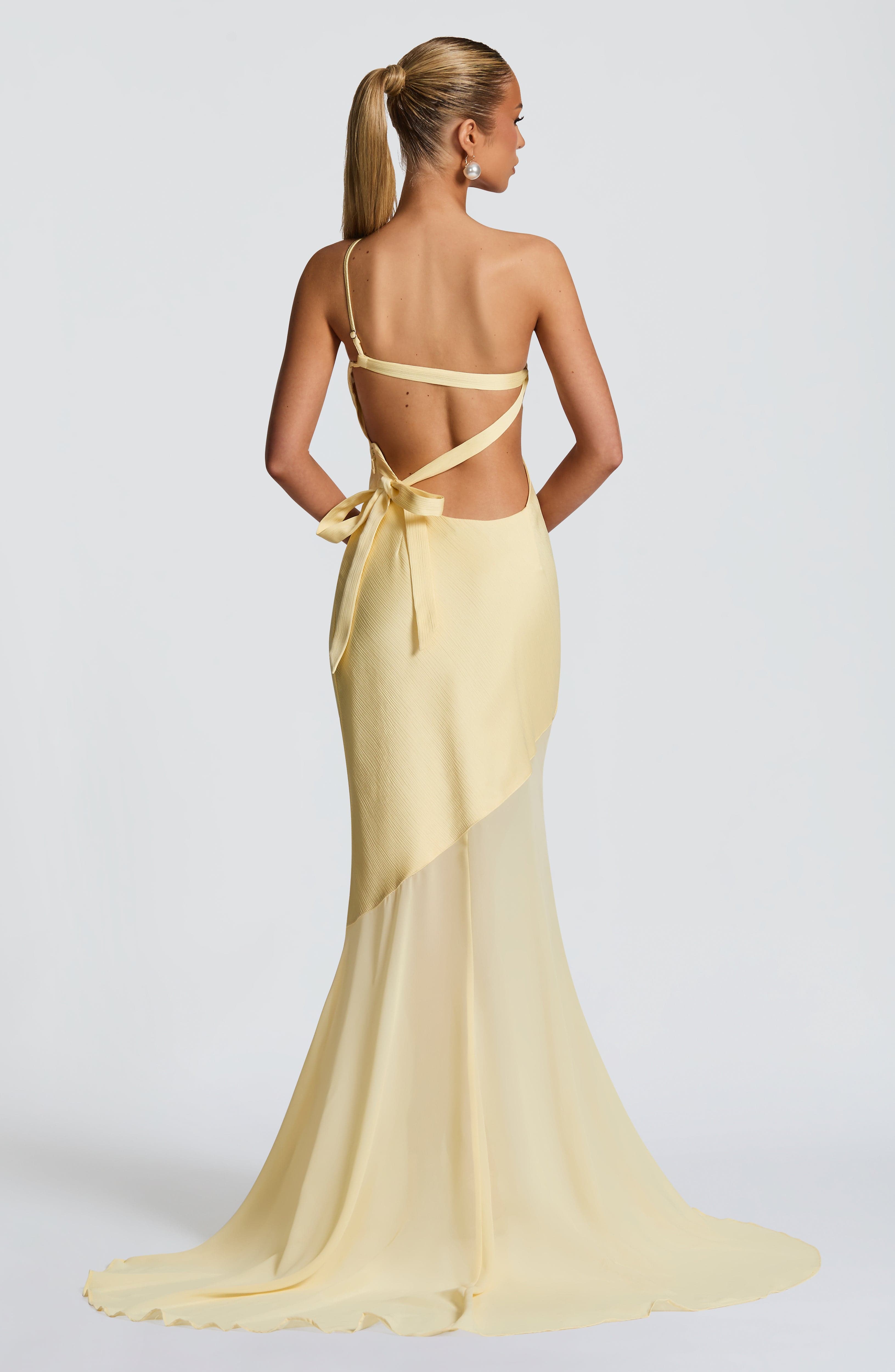 Fable Gown - Lemon Dress Babyboo Fashion Premium Exclusive Design