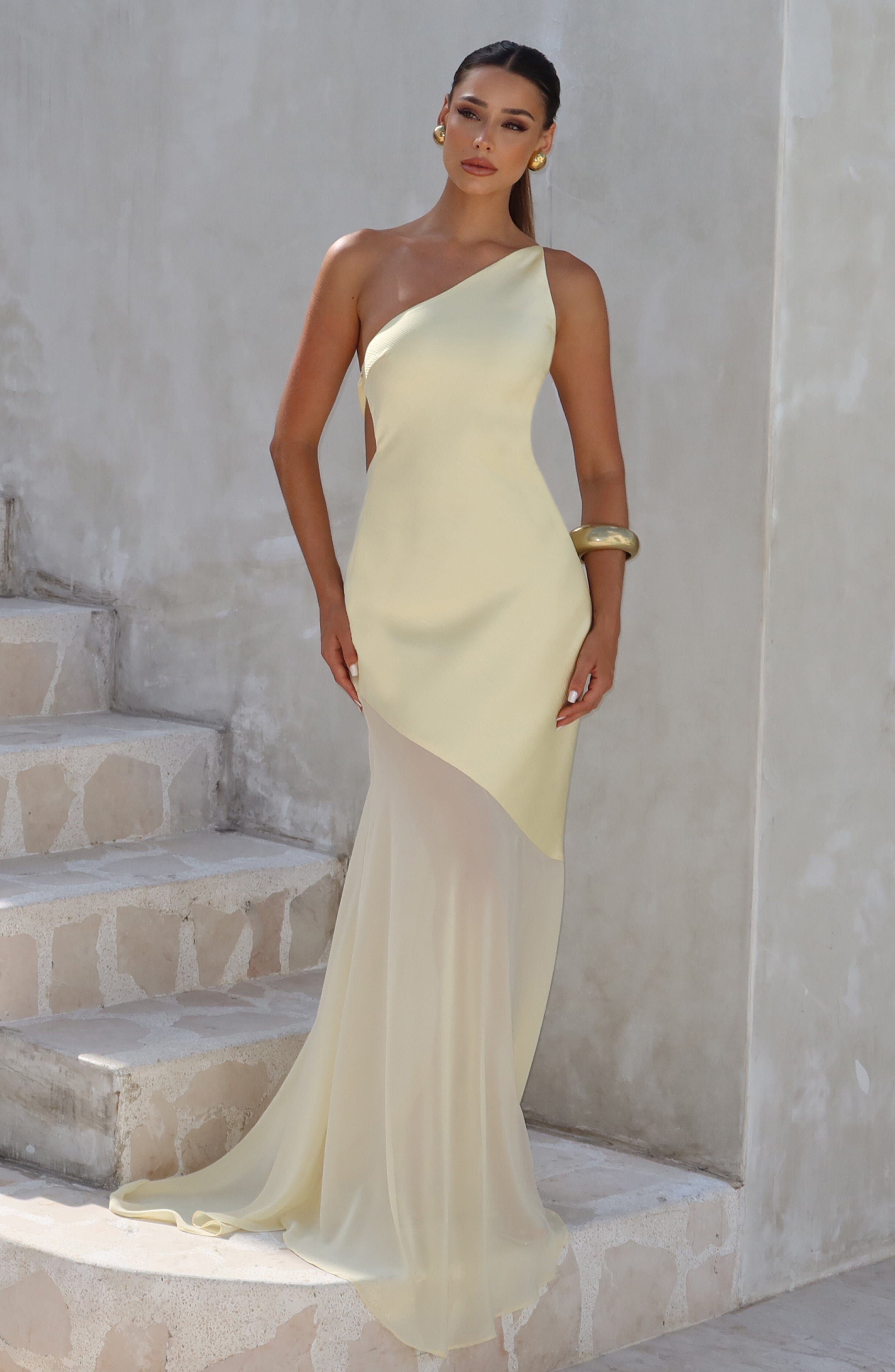Fable Gown - Lemon Dress Babyboo Fashion Premium Exclusive Design