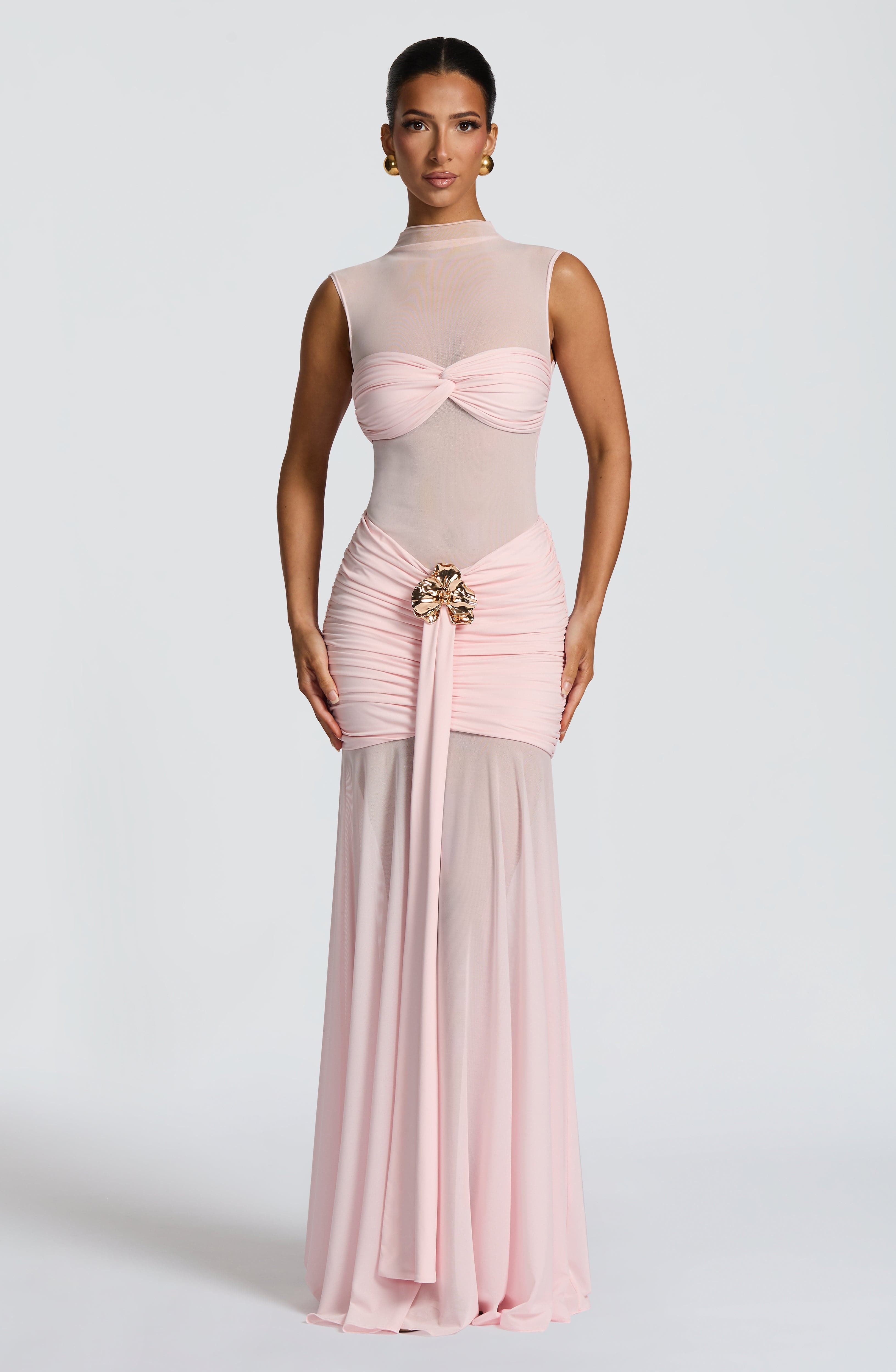Fae Maxi Skirt - Blush Skirt Babyboo Fashion Premium Exclusive Design