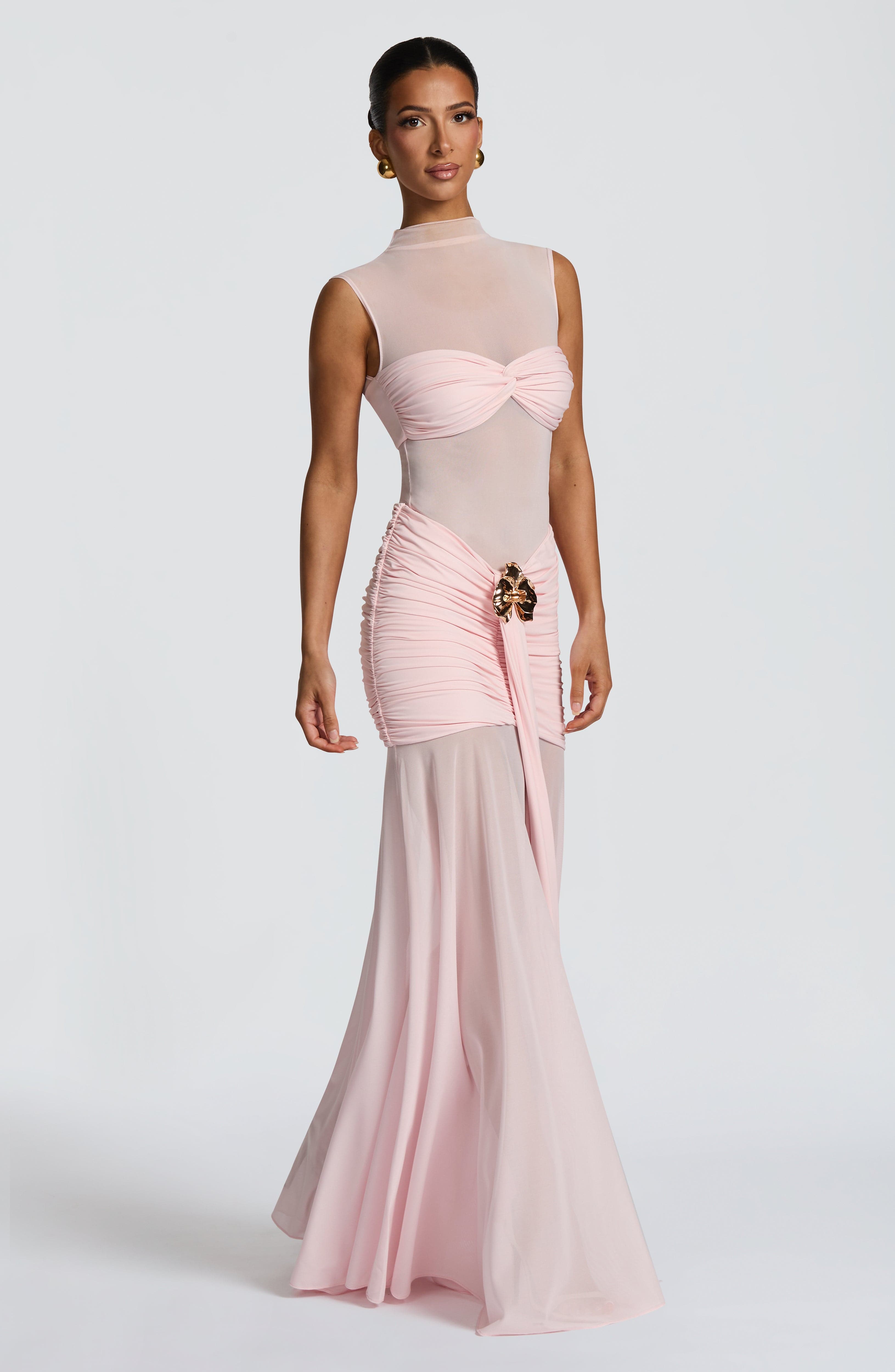 Fae Maxi Skirt - Blush Skirt Babyboo Fashion Premium Exclusive Design