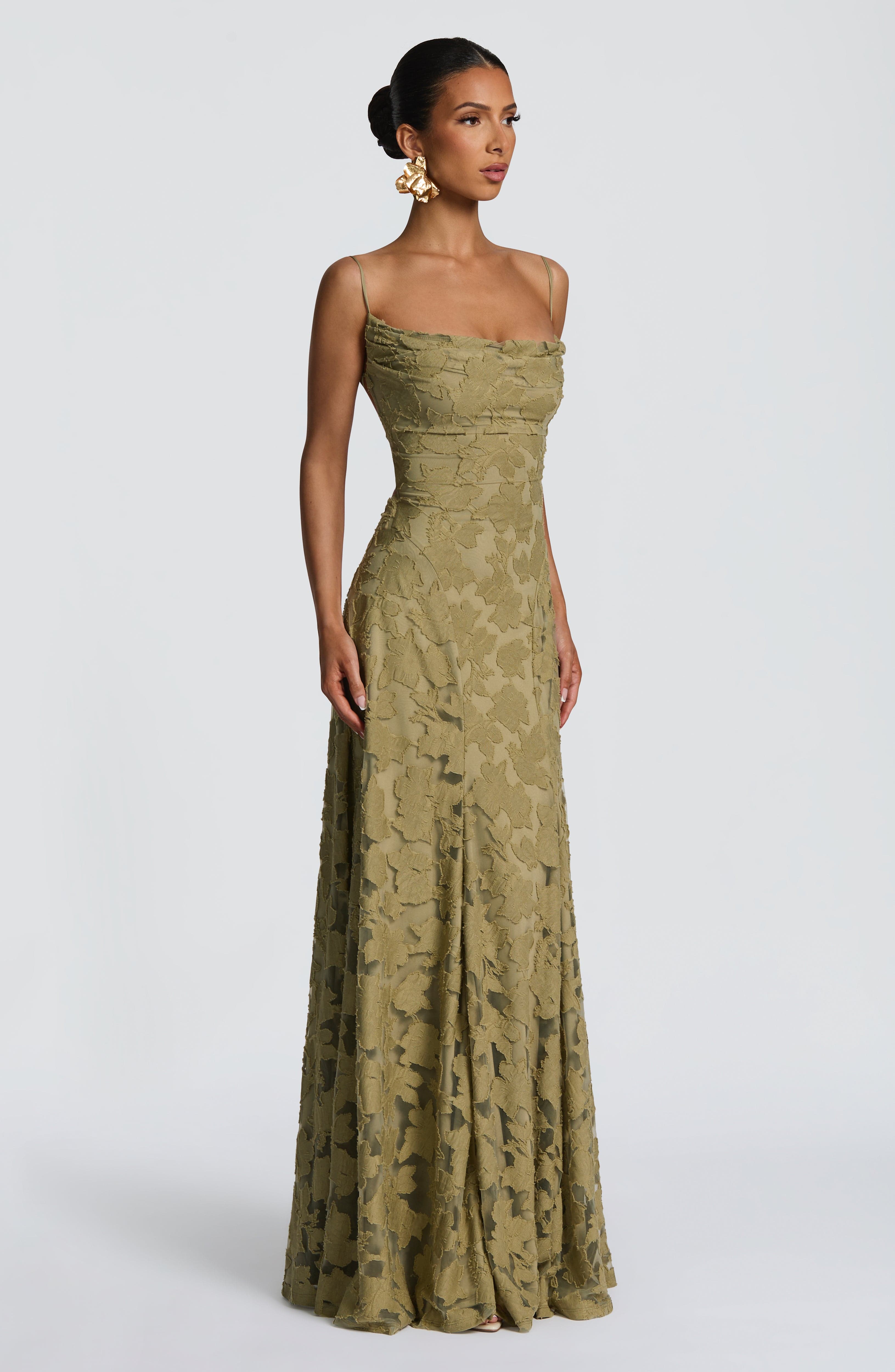 Francis Maxi Dress - Sage Dress Babyboo Fashion Premium Exclusive Design