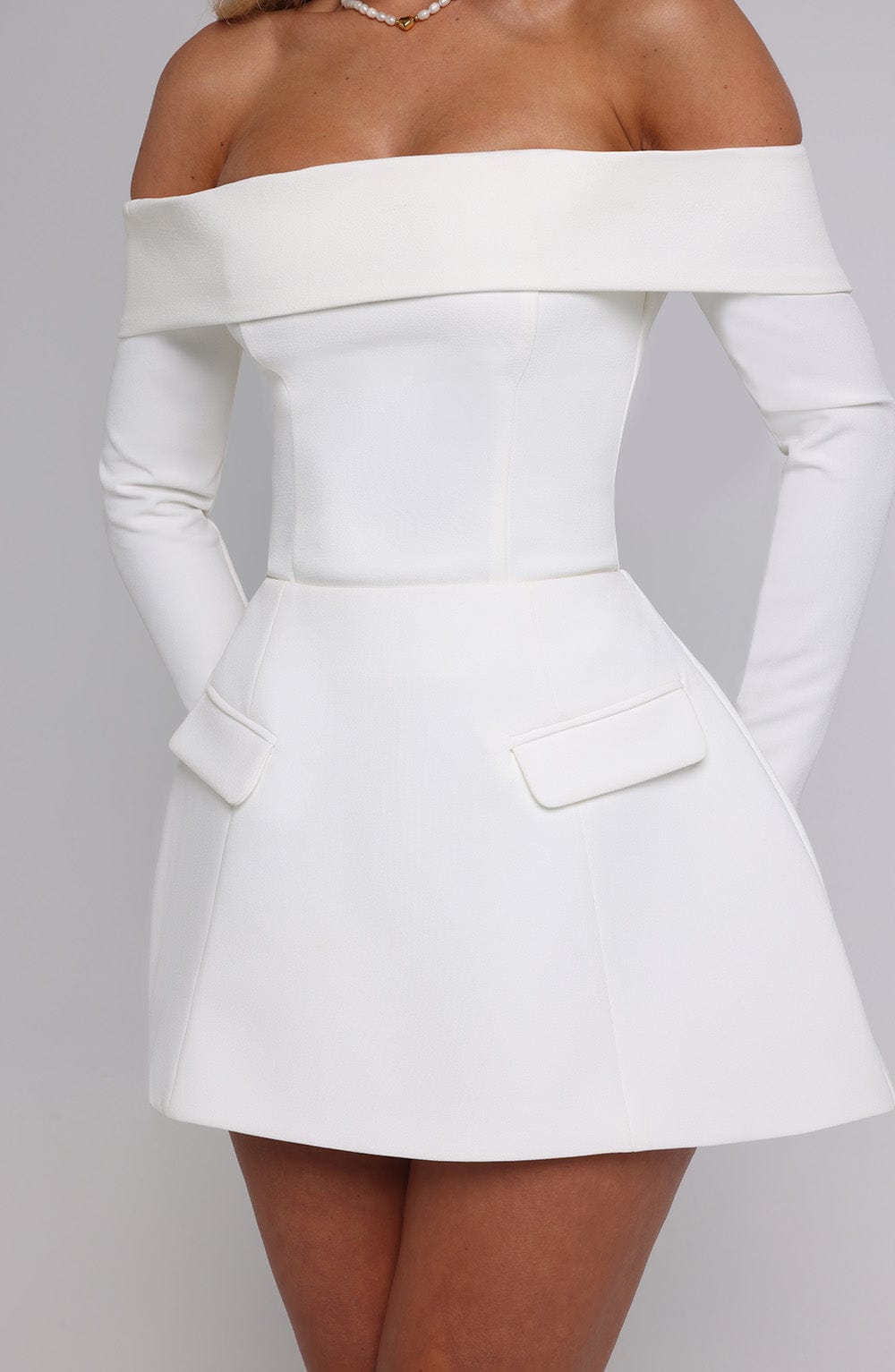 Grace Skort - Ivory Skorts Babyboo Fashion Premium Exclusive Design