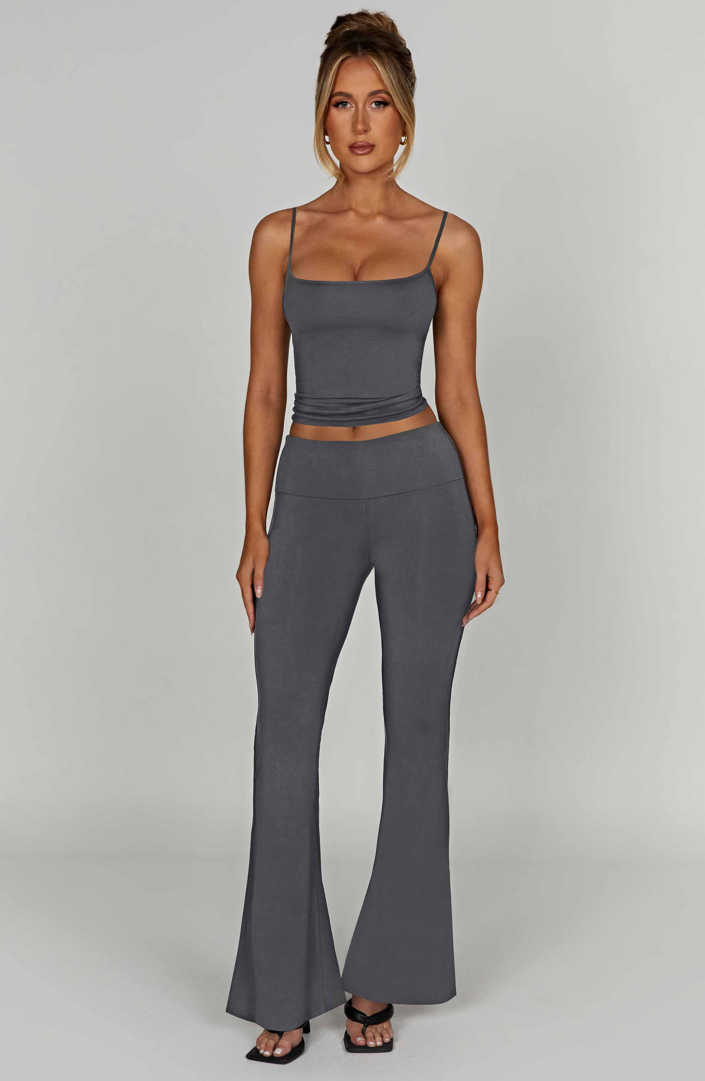 Heidi Pant - Charcoal Pants Babyboo Fashion Premium Exclusive Design