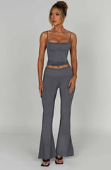 Heidi Pant - Charcoal Pants XS Babyboo Fashion Premium Exclusive Design
