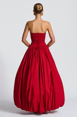 Jillian Maxi Dress - Red Dress Babyboo Fashion Premium Exclusive Design