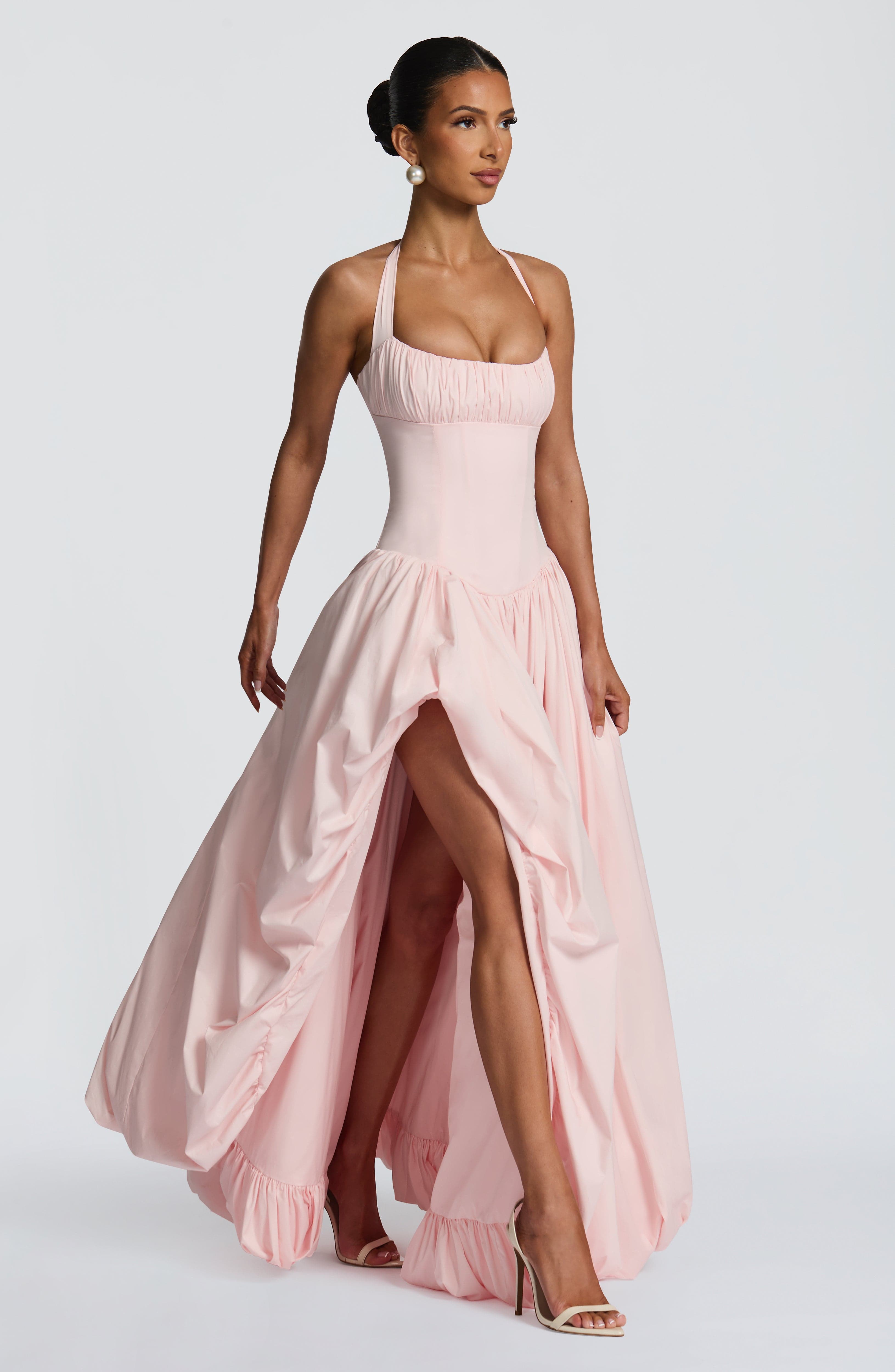 Keira Maxi Dress - Blush Dress Babyboo Fashion Premium Exclusive Design