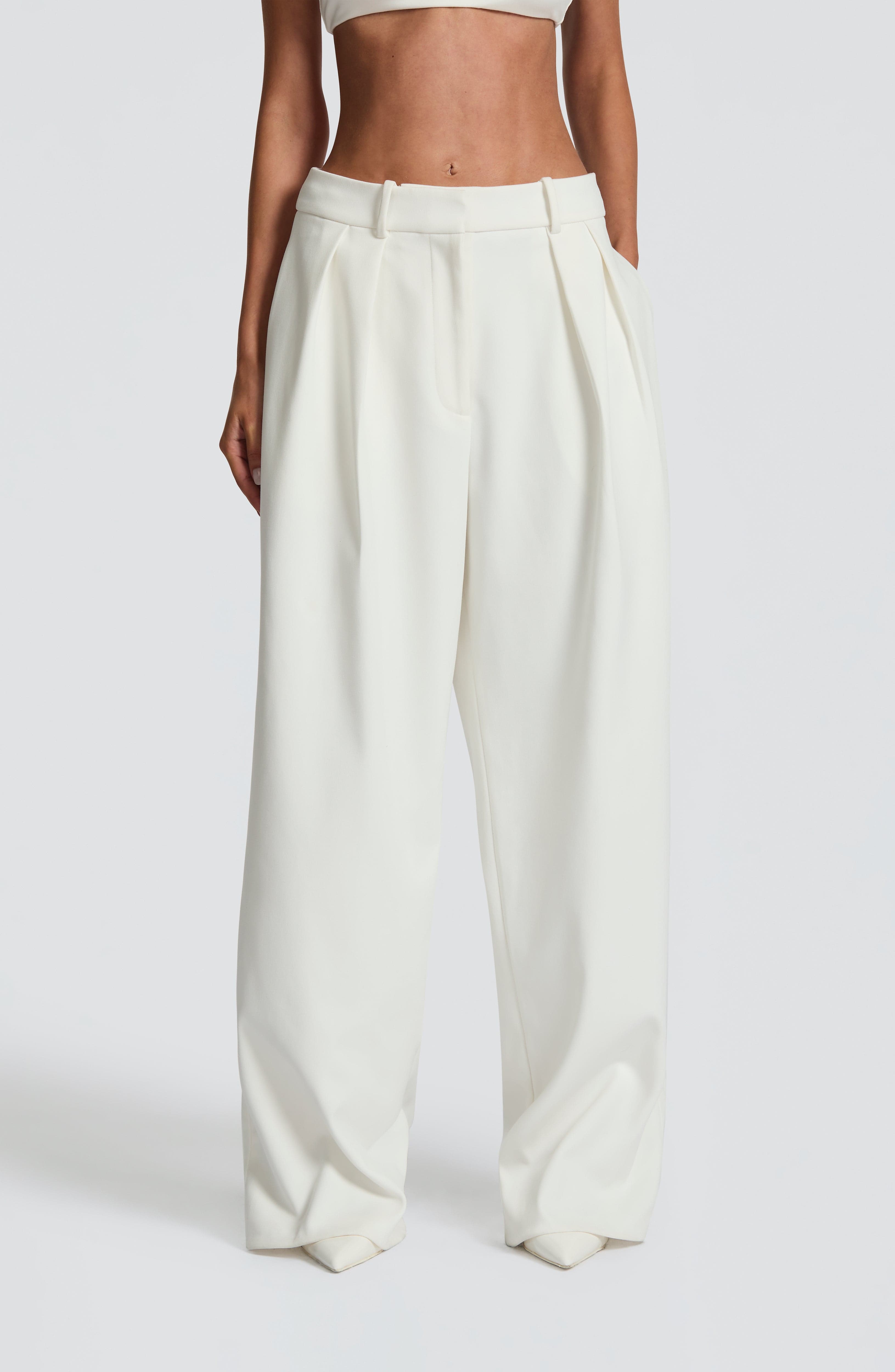 Kirsty Pants - Ivory Pants Babyboo Fashion Premium Exclusive Design