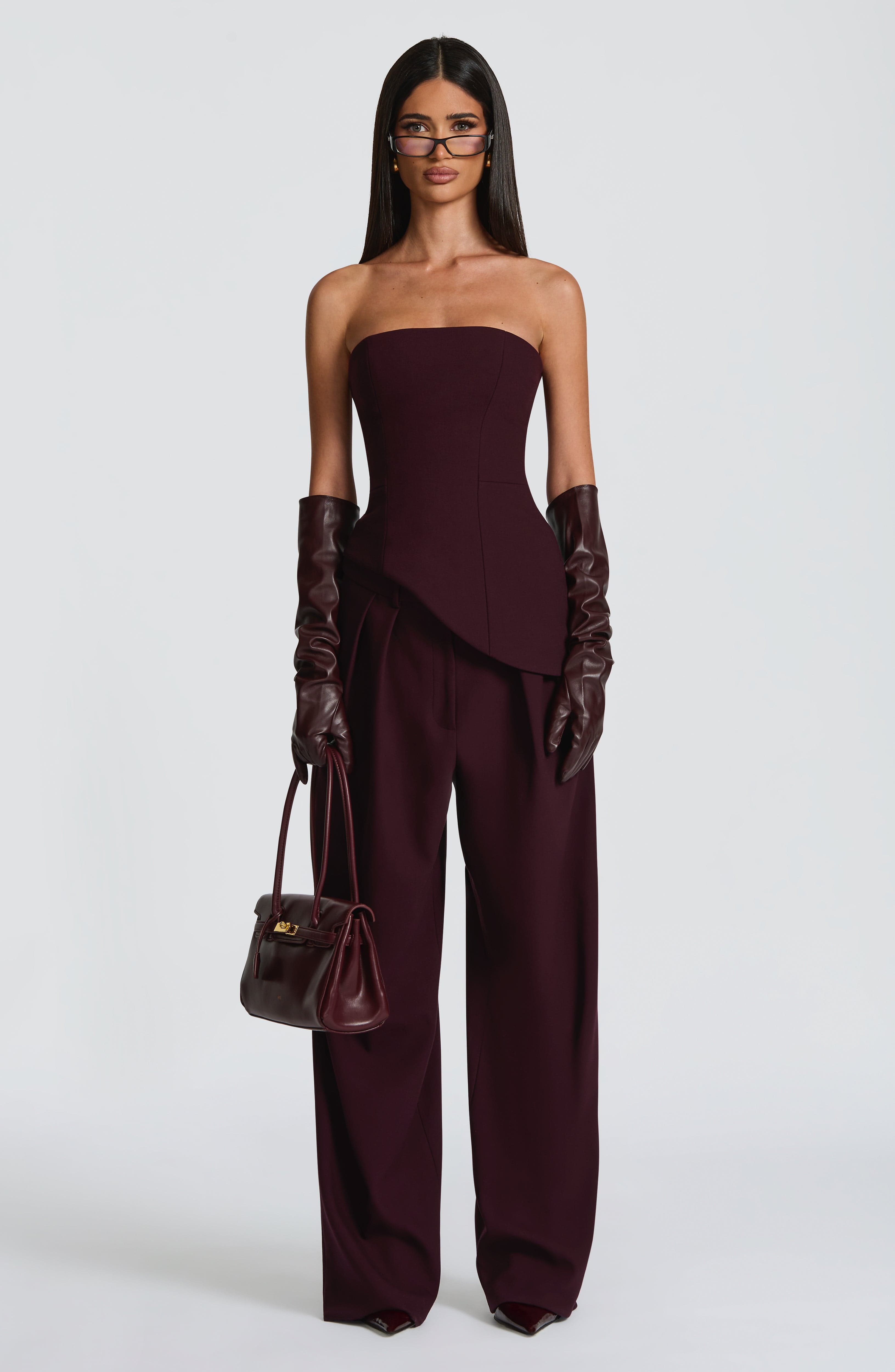 Kirsty Pants - Plum Pants Babyboo Fashion Premium Exclusive Design
