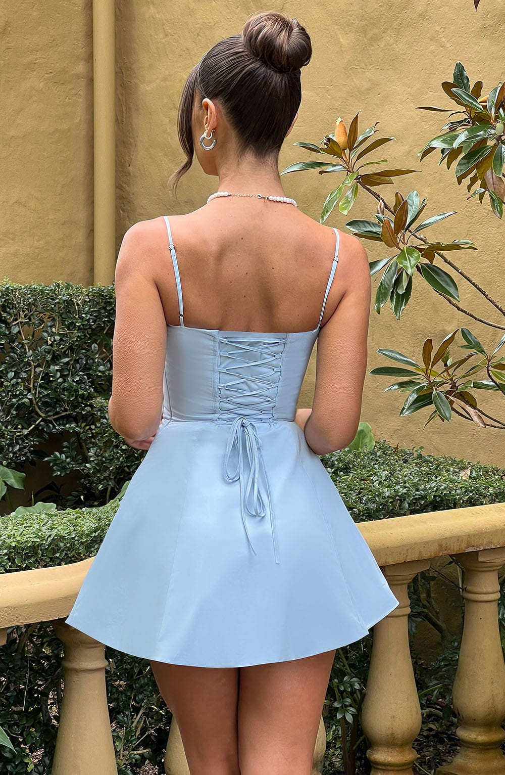 Lacey Mini Dress - Blue Dress Babyboo Fashion Premium Exclusive Design