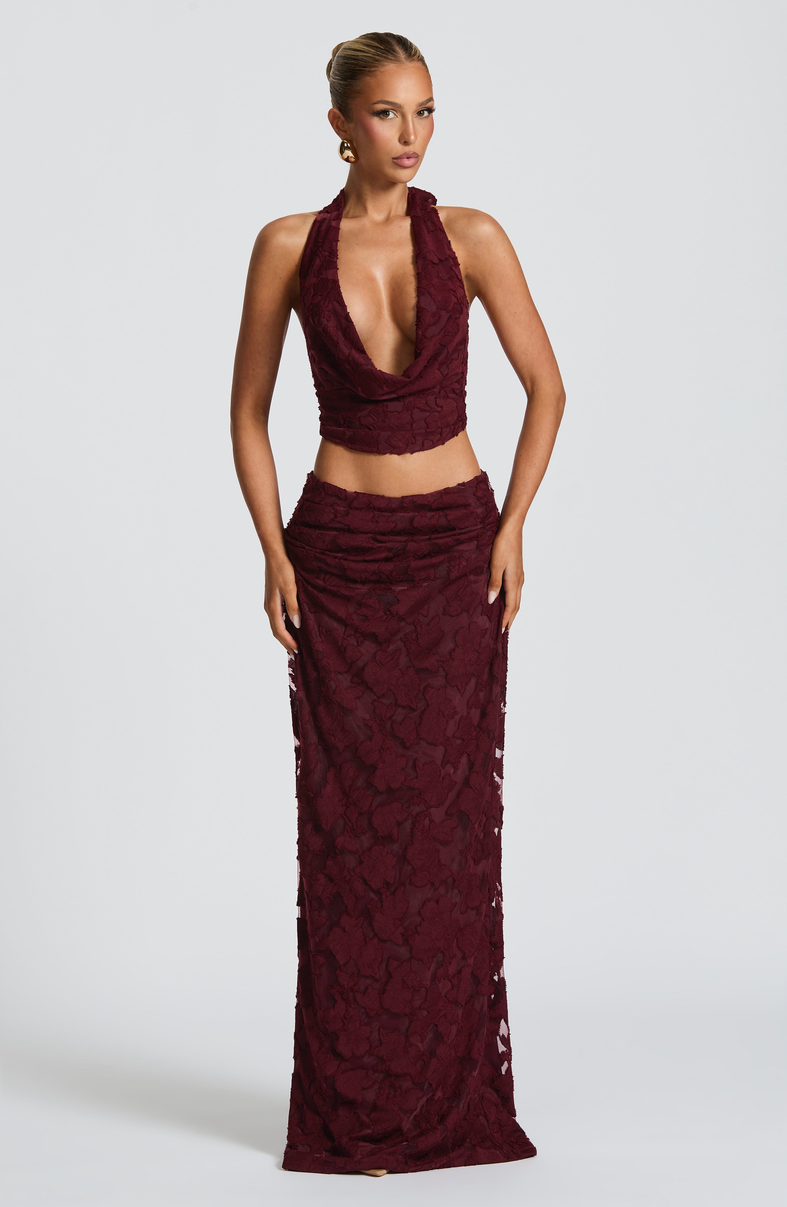 Myra Top - Cherry Lacquer Top Babyboo Fashion Premium Exclusive Design
