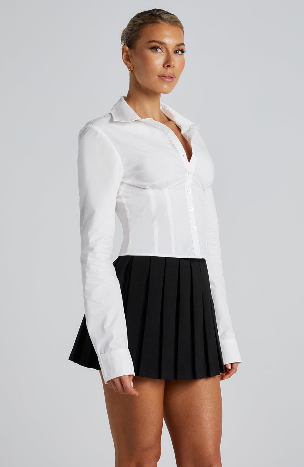 Parker Shirt - White Tops Babyboo Fashion Premium Exclusive Design