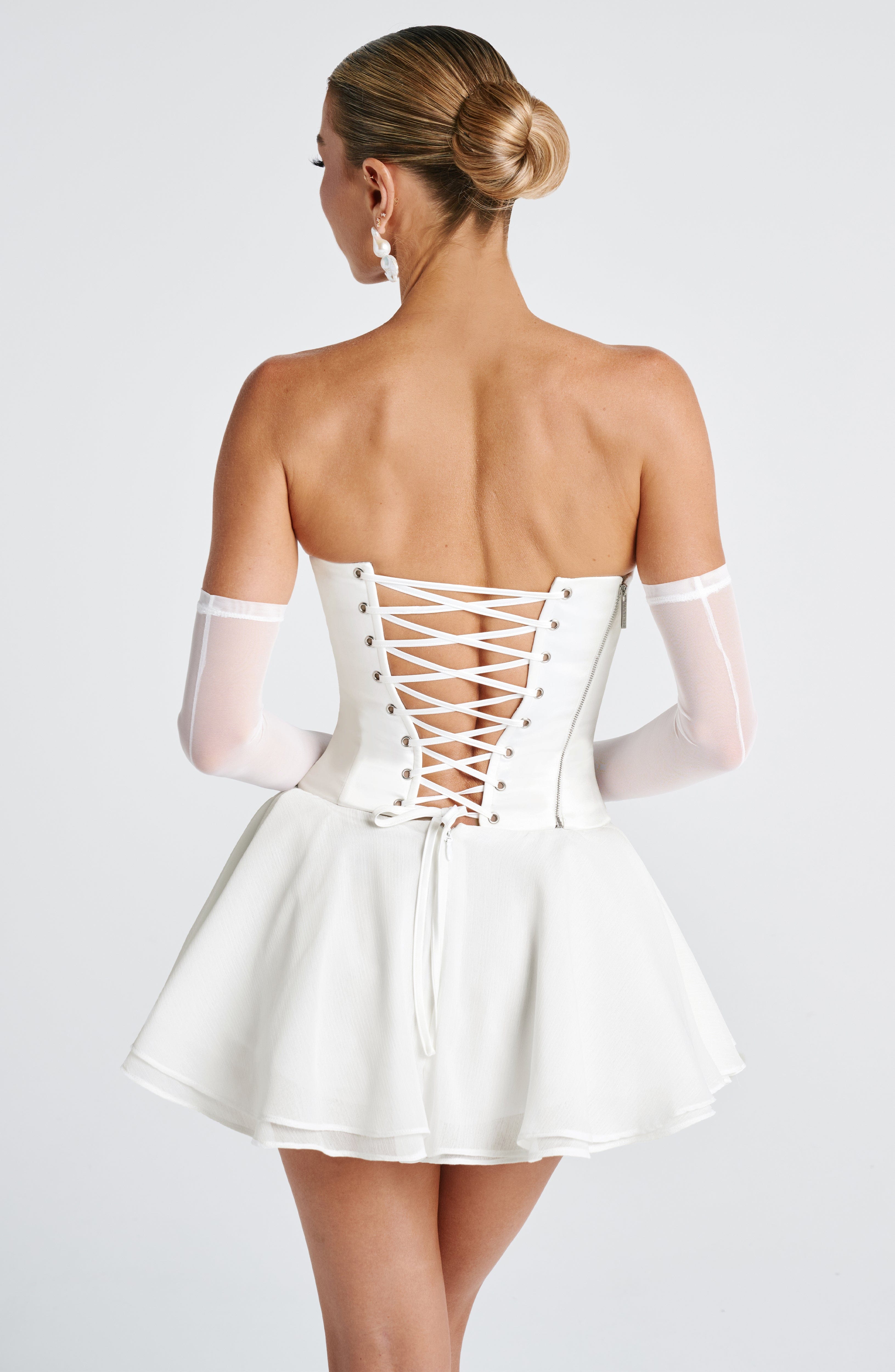 Reagan Skort - Ivory Skorts Babyboo Fashion Premium Exclusive Design
