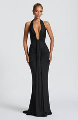 Rosetta Maxi Dress - Black Dress Babyboo Fashion Premium Exclusive Design