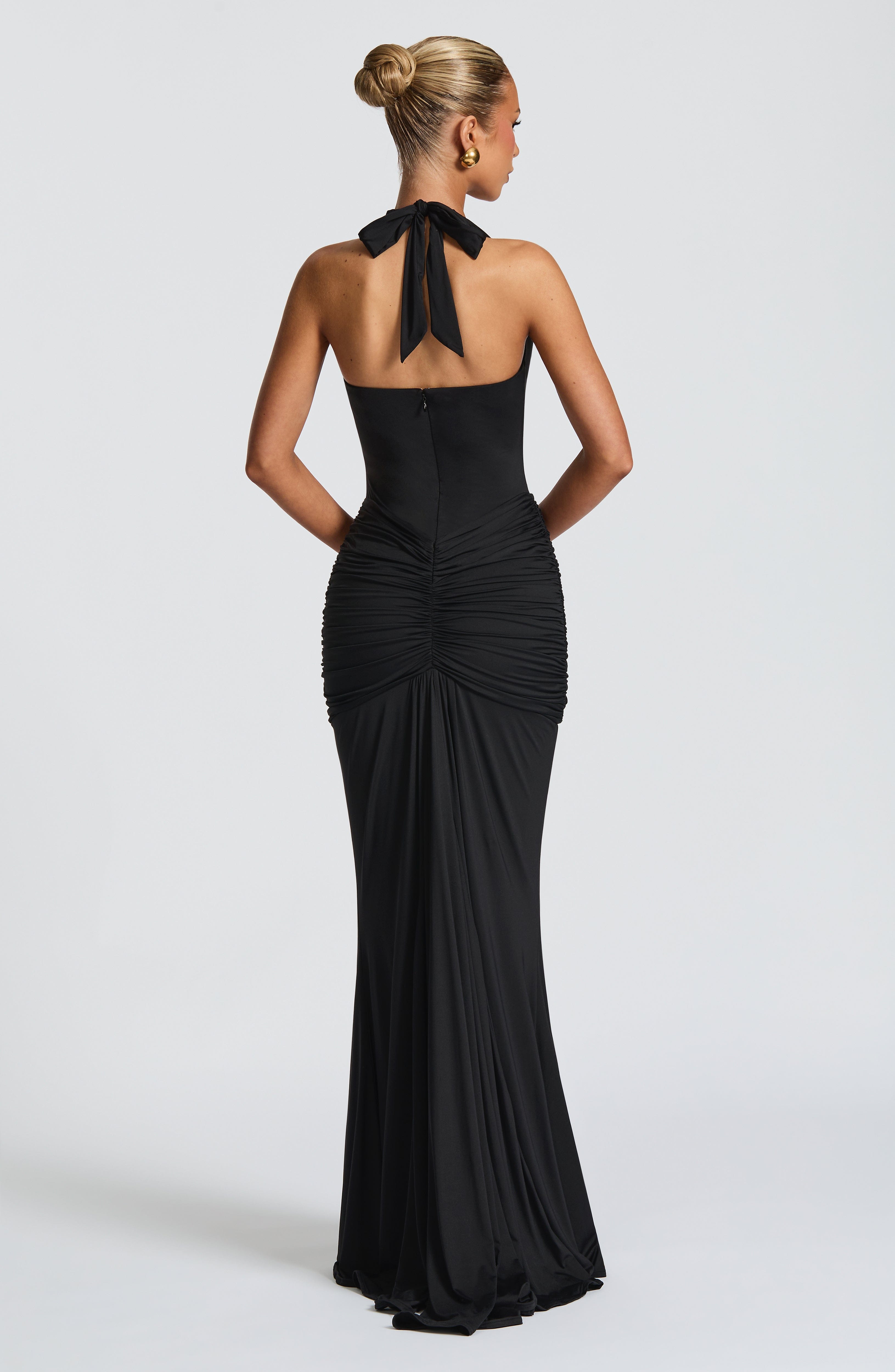 Rosetta Maxi Dress - Black Dress Babyboo Fashion Premium Exclusive Design