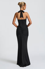 Rosetta Maxi Dress - Black Dress Babyboo Fashion Premium Exclusive Design