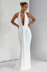 Rosetta Maxi Dress - White Dress Babyboo Fashion Premium Exclusive Design